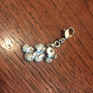 Swarovski teddy bear charm
